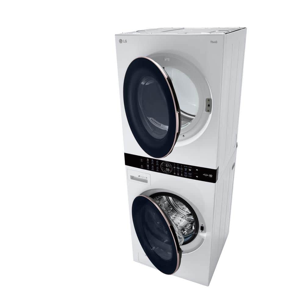 Single Unit Front Load LG WashTower™ with Center Control™ 4.5 cu. ft. Washer and 7.4 cu. ft. Electric Dryer