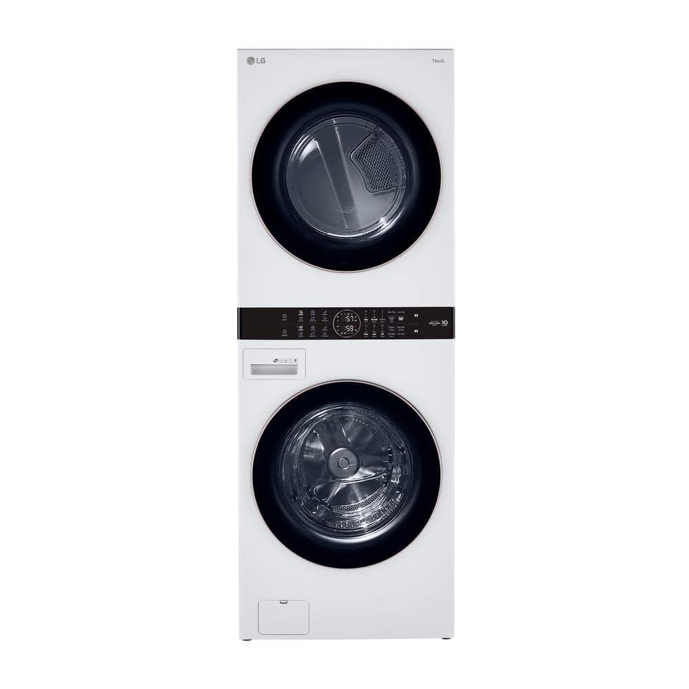 Single Unit Front Load LG WashTower™ with Center Control™ 4.5 cu. ft. Washer and 7.4 cu. ft. Electric Dryer