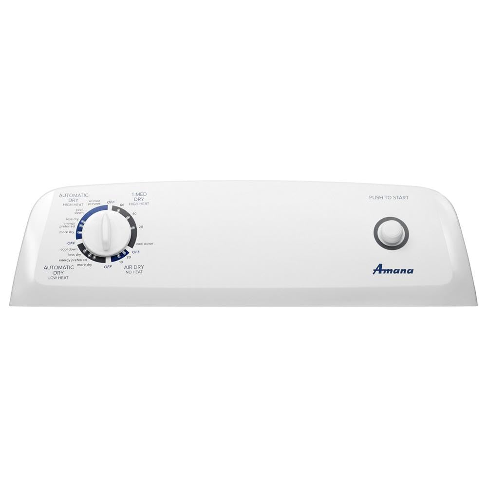 7.0 cu. ft. Gas Dryer - White