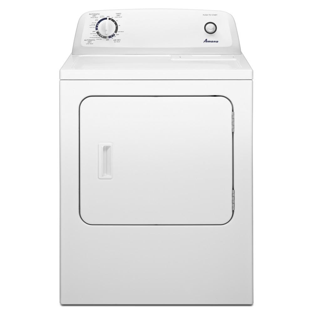 7.0 cu. ft. Gas Dryer - White