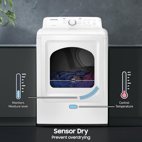 Samsung Sensor 8 Drying Cycles Gas Dryer