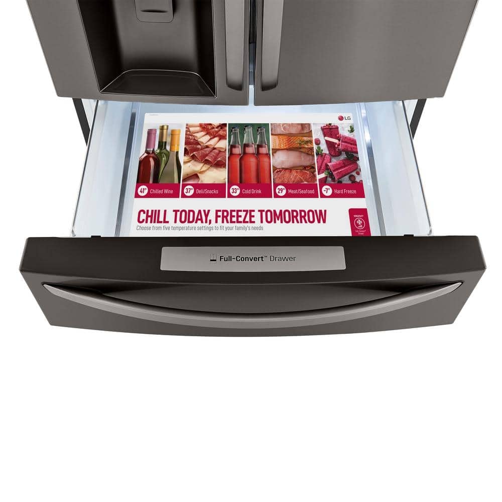 LG LRMDS3006D / LRMDS3006D / LRMDS3006D 30 Cu. Ft. Smart wi-fi Enabled Refrigerator with Craft Ice Maker