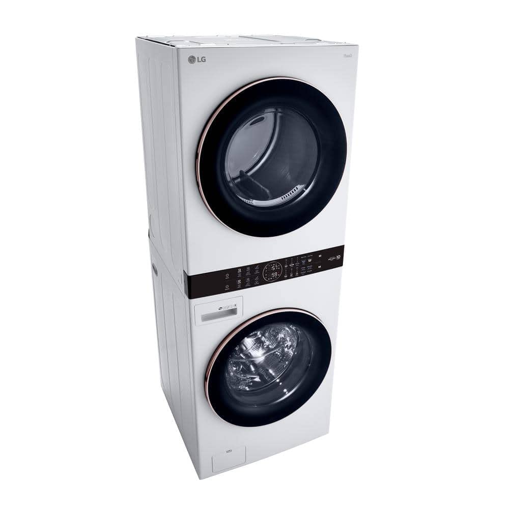 Single Unit Front Load LG WashTower™ with Center Control™ 4.5 cu. ft. Washer and 7.4 cu. ft. Electric Dryer