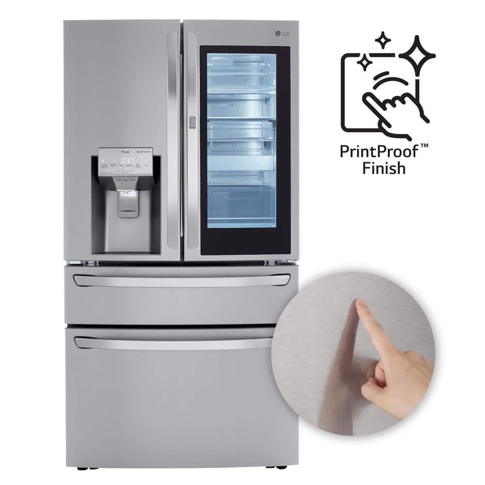 30 cu. ft. Smart wi-fi Enabled InstaView™ Door-in-Door® Refrigerator with Craft Ice™ Maker