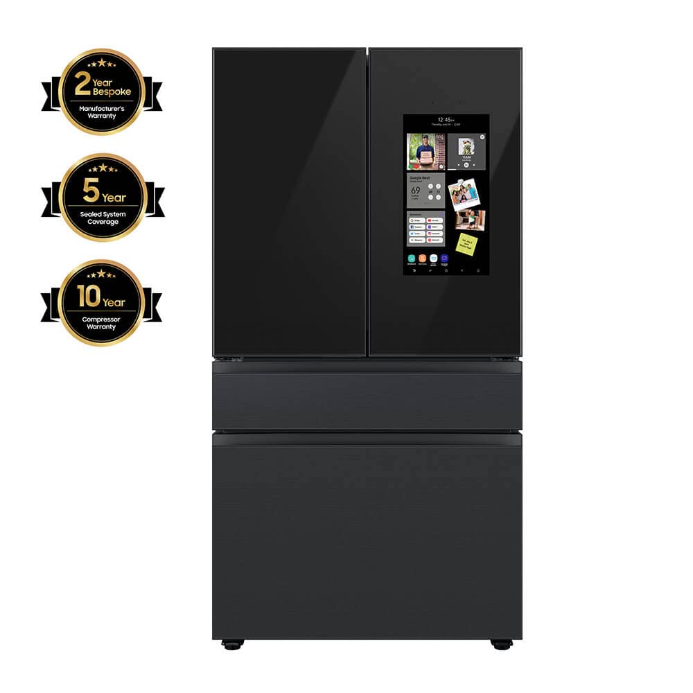 Samsung RF29BB89008M 29 Cu. Ft. Bespoke Matte Black 4-Door French Door Refrigerator