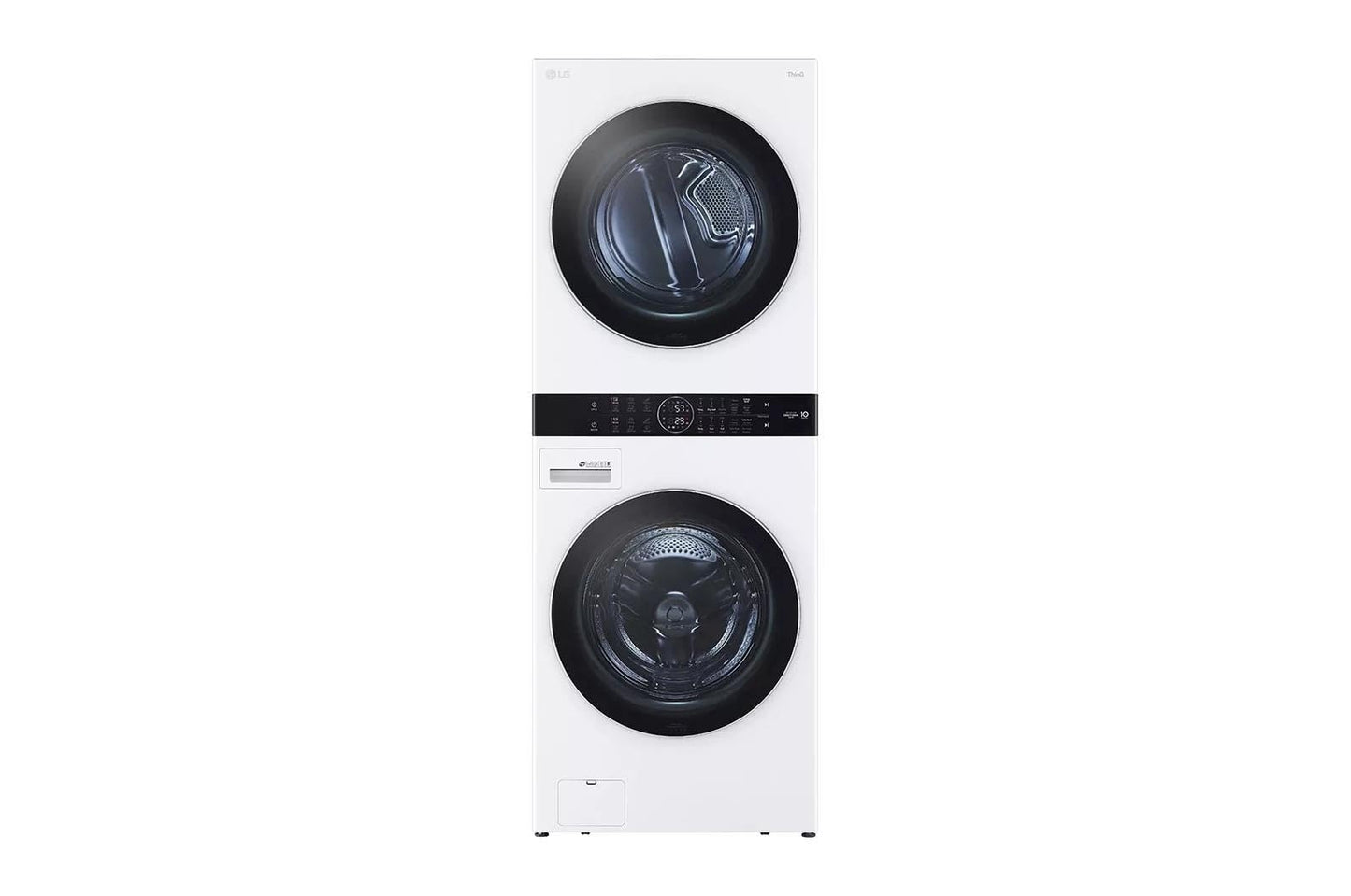 LG WKEX200HWA Compact 2 in 1 Laundry and Dryer Combo 27 Inch Washing machine 6 cycles, Laundry Center, Energy Star Certified, Washtower, Wrinkle Free, Wifi and Turbosteam technology with sensor for