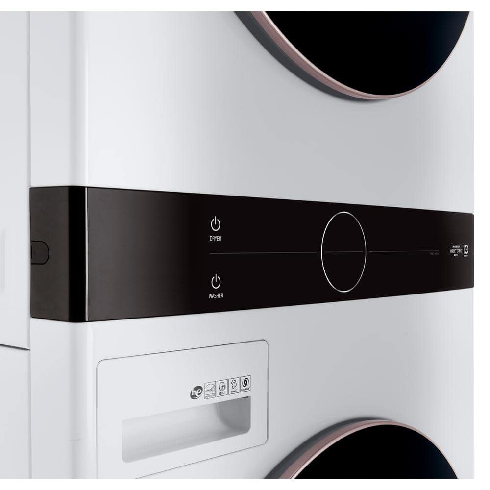 Single Unit Front Load LG WashTower™ with Center Control™ 4.5 cu. ft. Washer and 7.4 cu. ft. Electric Dryer