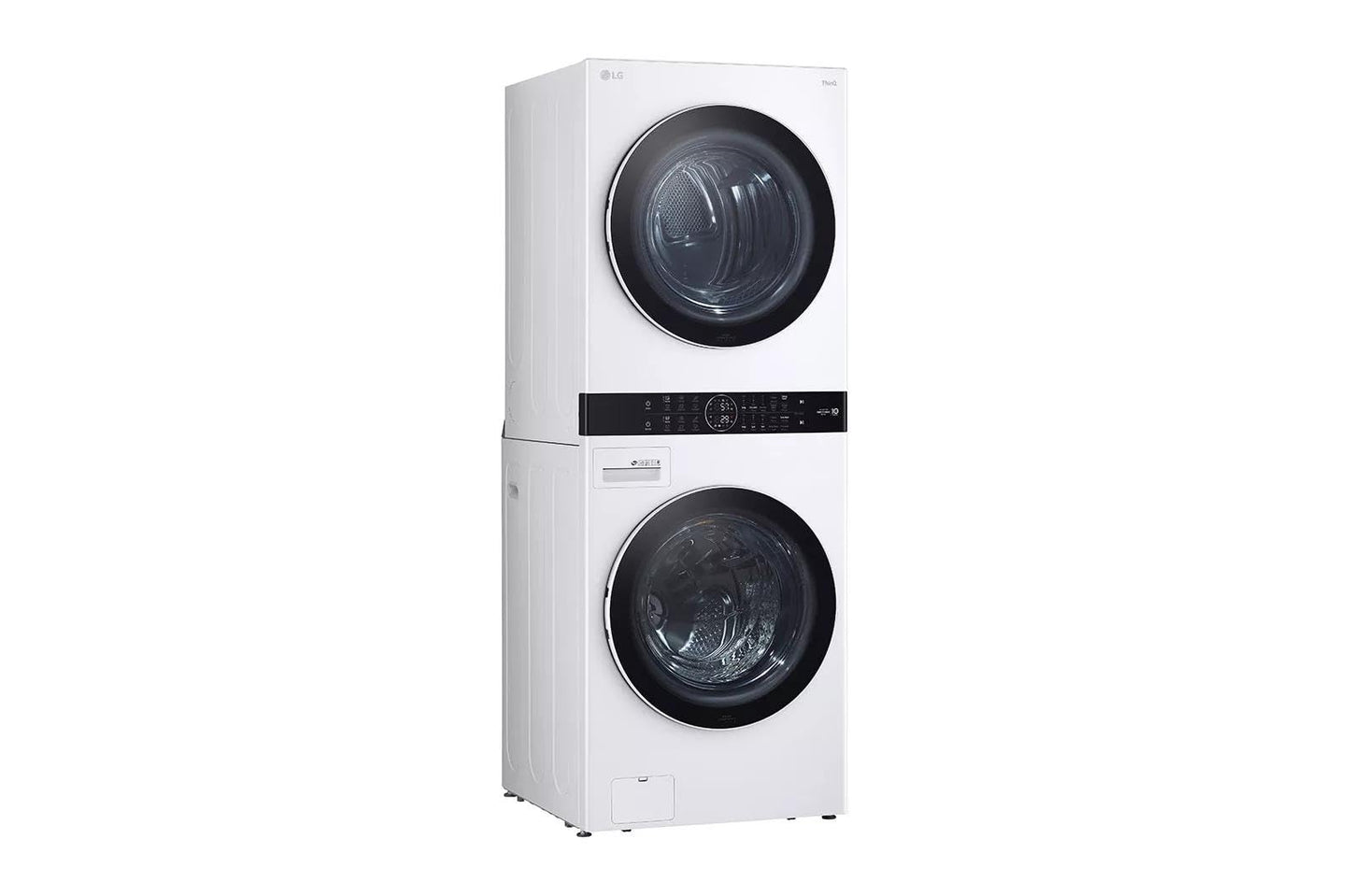 LG WKEX200HWA Compact 2 in 1 Laundry and Dryer Combo 27 Inch Washing machine 6 cycles, Laundry Center, Energy Star Certified, Washtower, Wrinkle Free, Wifi and Turbosteam technology with sensor for