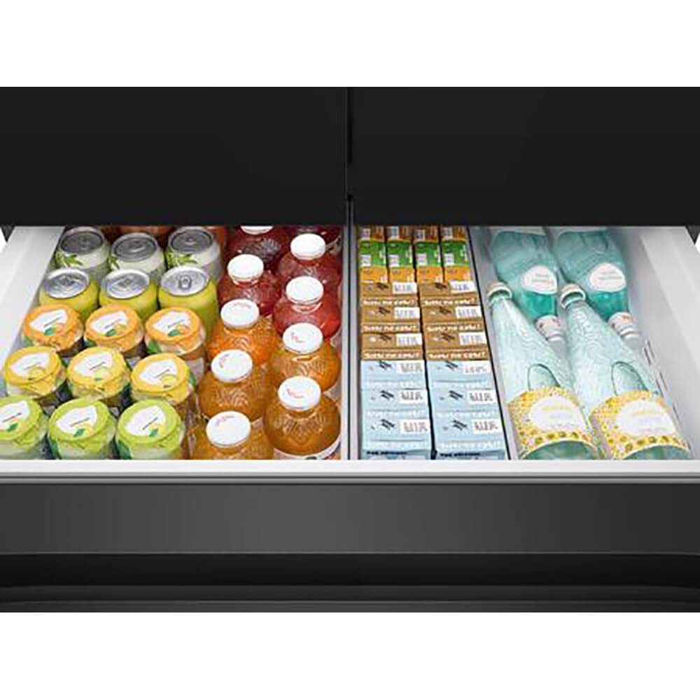 Samsung RF29BB89008M 29 Cu. Ft. Bespoke Matte Black 4-Door French Door Refrigerator