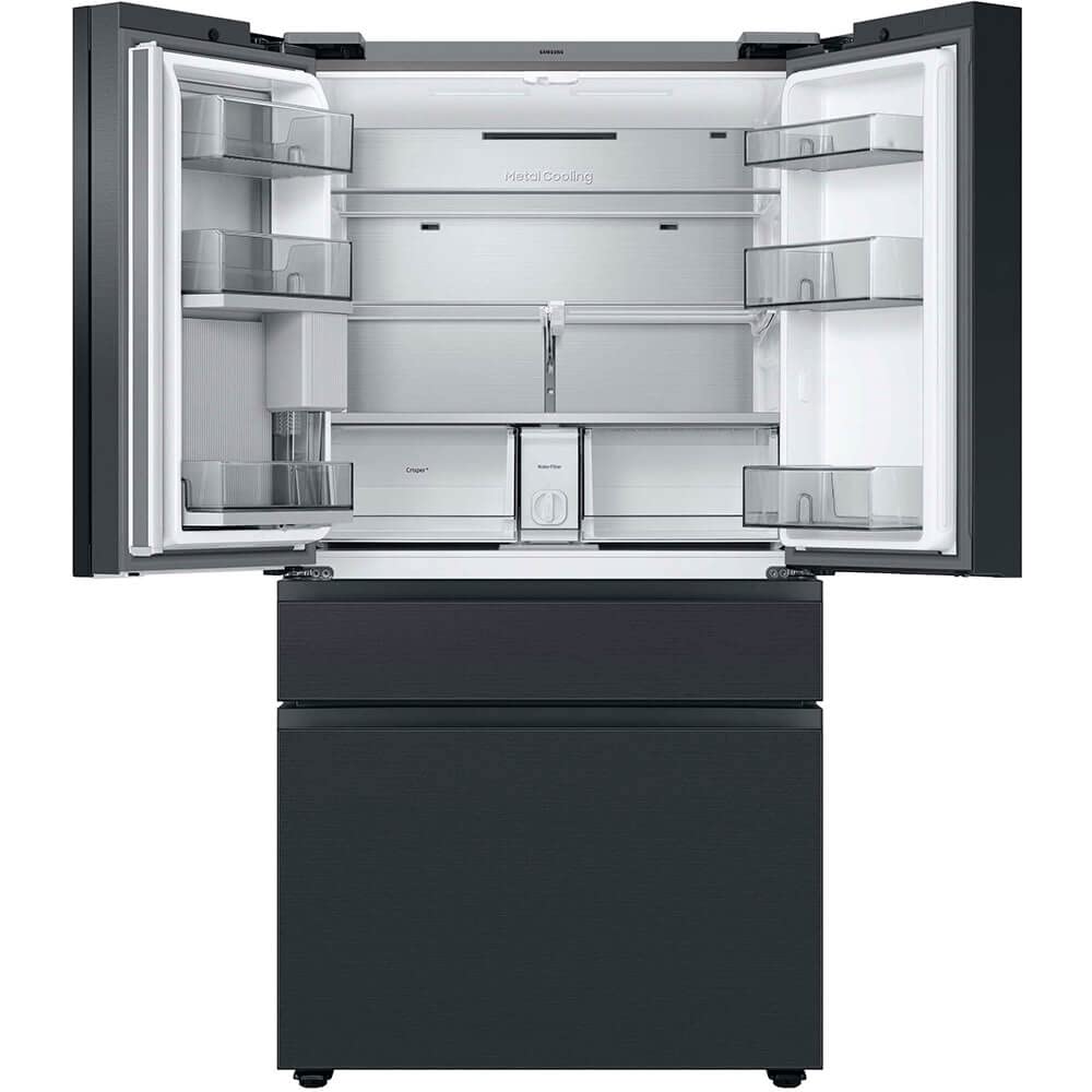 Samsung RF29BB89008M 29 Cu. Ft. Bespoke Matte Black 4-Door French Door Refrigerator