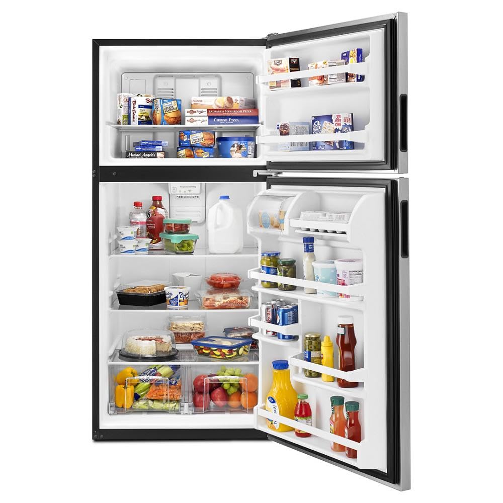 Amana 18.2 cu. ft. Top Freezer Refrigerator in Stainless Steel