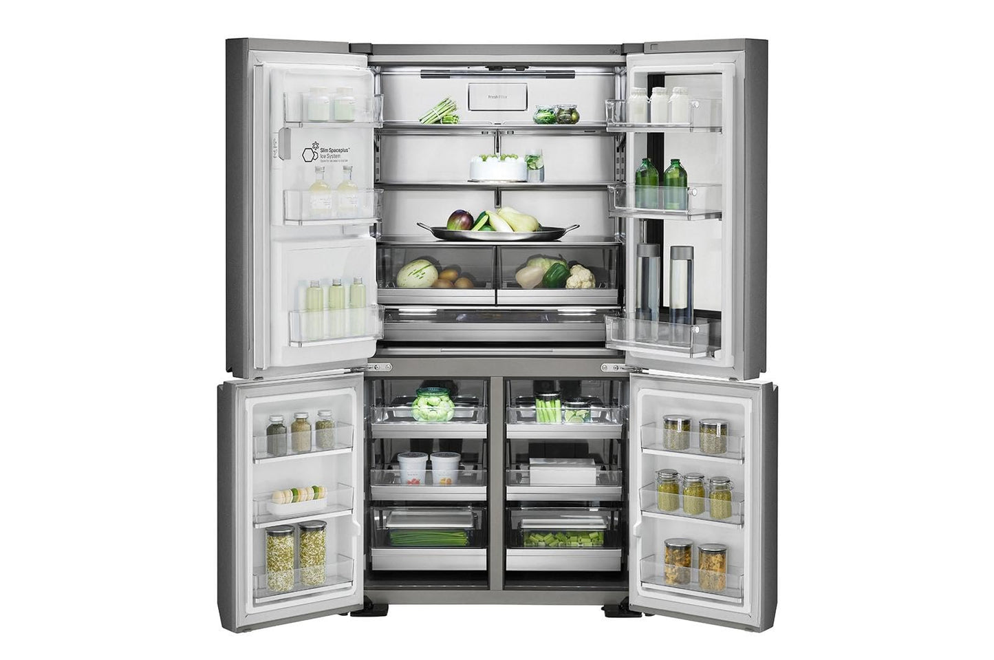 LG URNTS3106N LG SIGNATURE 31 cu. ft. Smart wi-fi Enabled InstaView(TM) Door-in-Door(R) Refrigerator