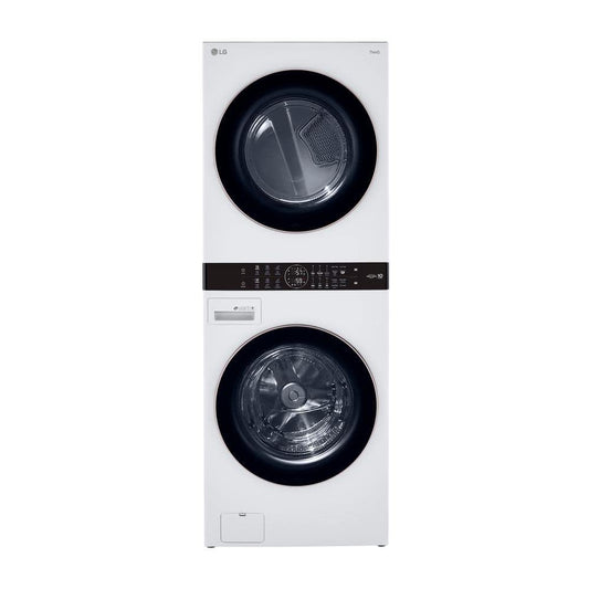 Single Unit Front Load LG WashTower™ with Center Control™ 4.5 cu. ft. Washer and 7.4 cu. ft. Electric Dryer