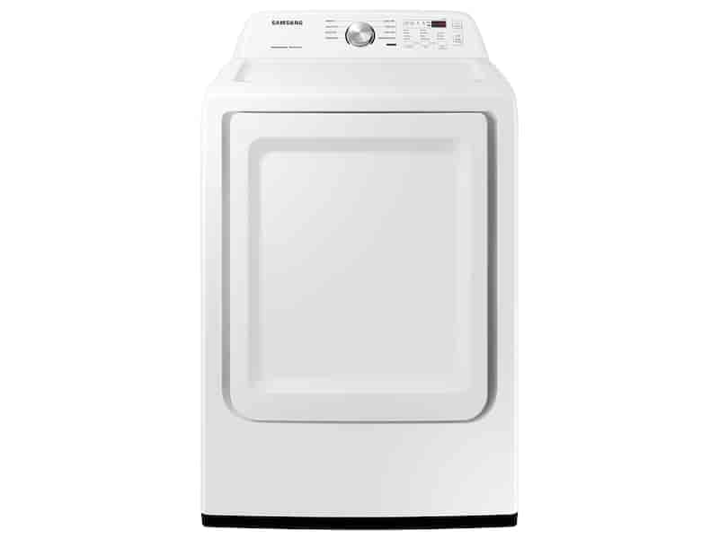 SAMSUNG DVE45T3200W 7.2 cu. ft. Vented Electric/Gas Dryer with Sensor Dry in White 