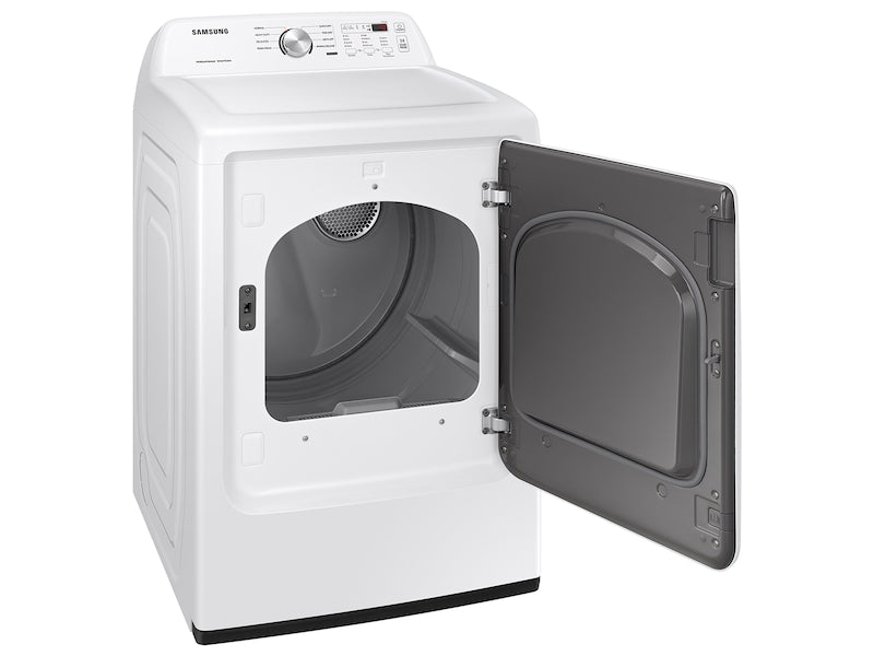 SAMSUNG DVE45T3200W 7.2 cu. ft. Vented Electric/Gas Dryer with Sensor Dry in White