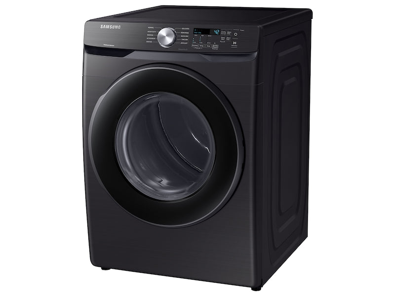 Samsung 7.5 cu. ft. Electric / Gas Dryer with Sensor Dry in White / Brushed Black