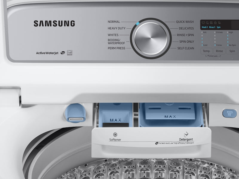 Samsung 5.0 cu. ft. Top Load Washer with Active WaterJet