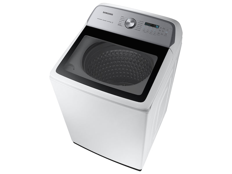 SAMSUNG 5.2 cu. ft. Large Capacity Smart Top Load Washer with Super Speed Wash