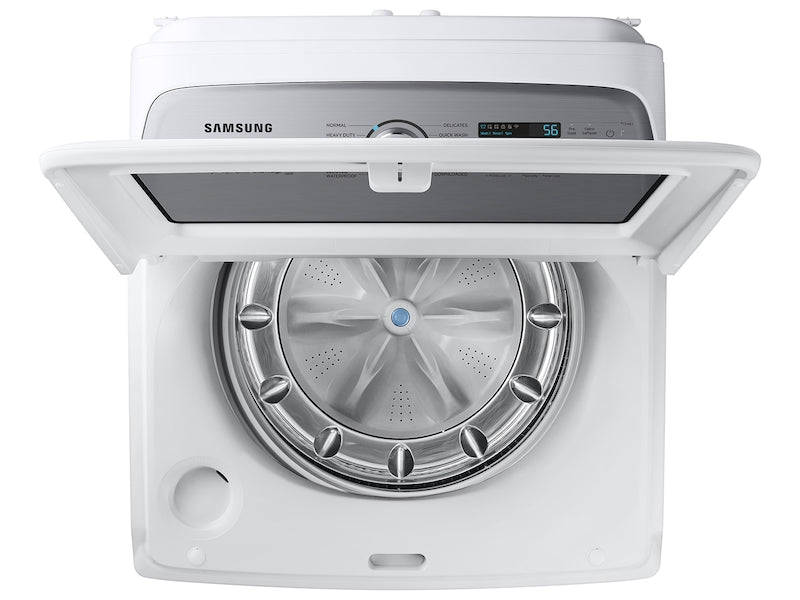 SAMSUNG 5.2 cu. ft. Large Capacity Smart Top Load Washer with Super Speed Wash