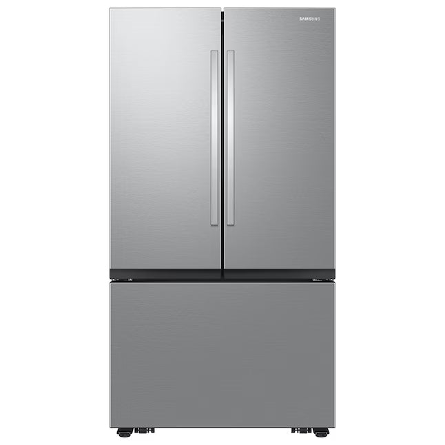 Samsung Bespoke AI Standard-Depth Mega Capacity 32-cu ft 36-in Wide with Ice Maker ( Fingerprint Resistant Stainless Steel )